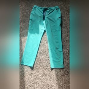 Figs green scrub pants